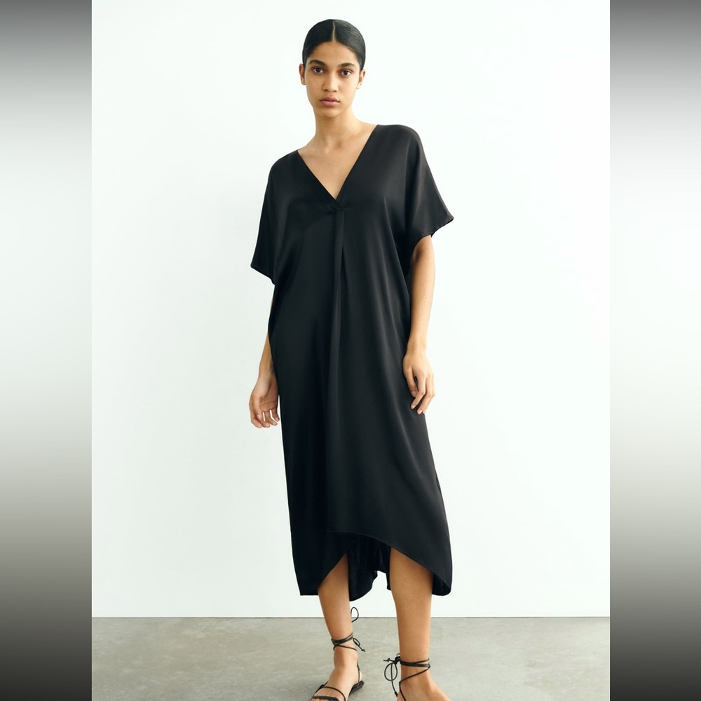 Satin Effect Tunic Dress from Zara #BrandNew #Unworn